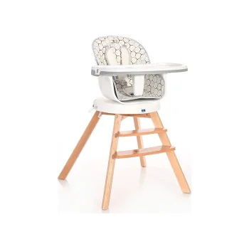 Lorelli hranilica Napoli grey hexagons (2020) - 360°-1